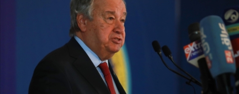Antonio Guterres, secrétaire général des Nations-Unies. Crédit : DR