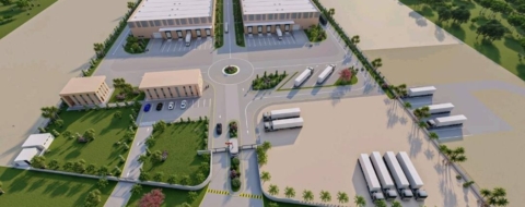 Une plateforme de stockage de produits (photo d'illustration). Crédit : DR