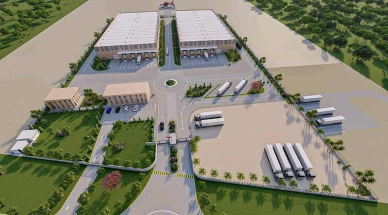Une plateforme de stockage de produits (photo d'illustration). Crédit : DR