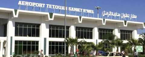 L'aéroport Tétouan Saniet R’mel.