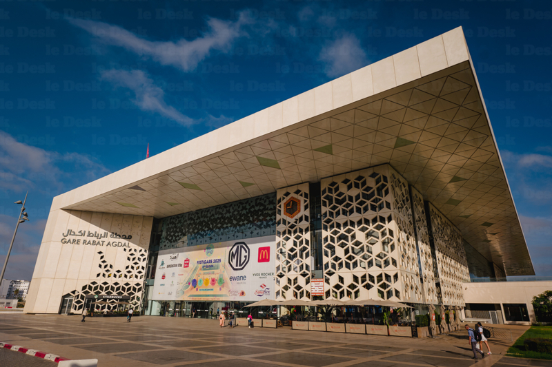 Gare TGV de Rabat-Agdal.