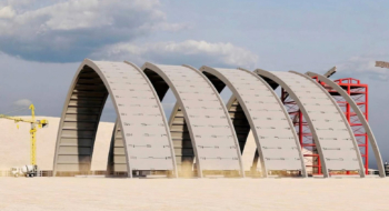 Un hall de stockage conçu par TGCC pour le compte d'OCP à Safi.