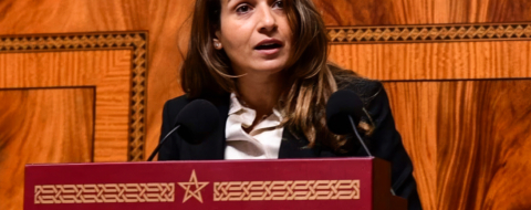 Leila Benali, ministre de la Transition énergétique et du Développement durable.