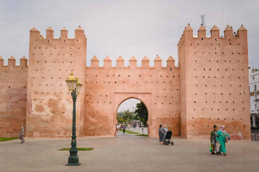 Porte de la médina de Rabat.