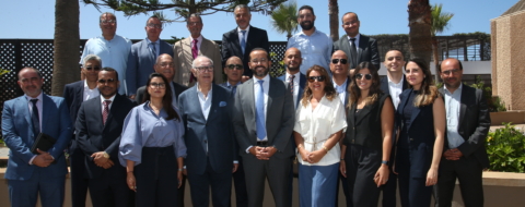Achraf Fayda, directeur général de l'ONMT rencontre les professionnels du tourisme dans le cadre des concertations autour de la stratégie 2026-2030. Crédit : ONMT