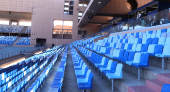 Le Grand stade de Marrakech, un joyau architectural qui fait peau neuve. Crédit : MAP