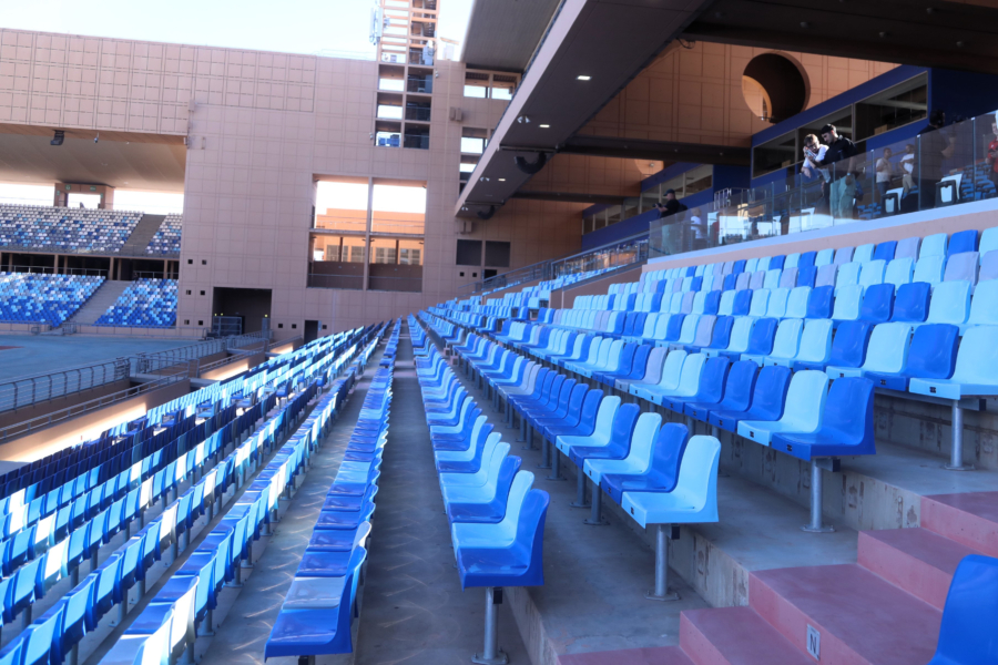 Le Grand stade de Marrakech, un joyau architectural qui fait peau neuve. Crédit : MAP