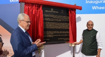 Inauguration de l'usine de l'Indien Tata Advanced Systems à Berrechid le 23 septembre 2025. Crédit : MAP