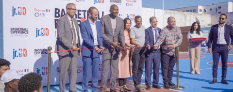 Le Raja Club Athletic de Casablanca inaugure un terrain de basketball NBA pour les jeunes d’Al Fida