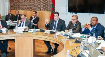 Abdessamad Kayouh, ministre du Transport et de la Logistique, présentant le projet du budget sectoriel de son département devant la Commission des infrastructures, de l'énergie, des mines, de l'environnement et du développement durable à la Chambre des représentants. Crédit : Abdessamad Kayouh