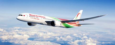 Un avion de Royal Air Maroc