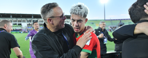 Mohamed Ouahbi, sélectionneur des Lionceaux de l'Atlas.