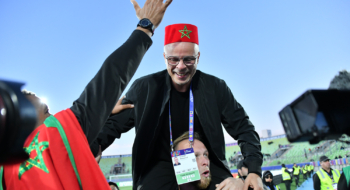 Mohamed Ouahbi, nouveau sélectionneur de l'équipe du Maroc de football.