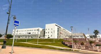 Le CHU Mohammed VI d'Agadir, inauguré en novembre 2025. Crédit : Soufiane Sbiti / Le Desk.