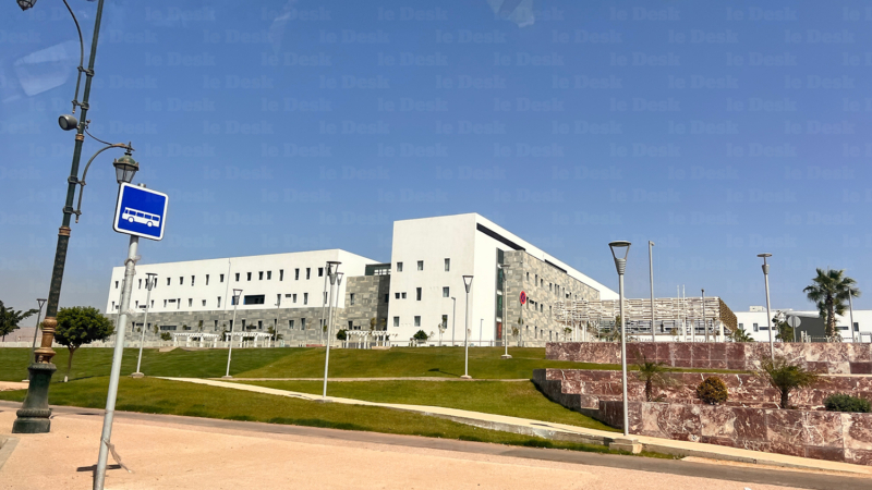 Le CHU Mohammed VI d'Agadir, inauguré en novembre 2025. Crédit : Soufiane Sbiti / Le Desk.