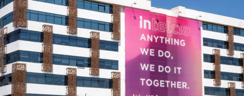 Le siège d'Intelcia à CasaNearshore, à Casablanca