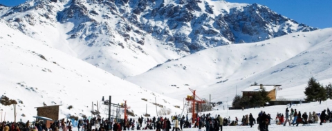 Station touristique d'Oukaïmeden. Crédit : DR