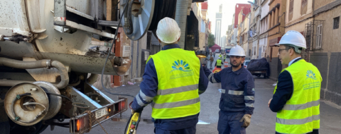Lors d'une intervention technique d'agents de la SRM Casablanca-Settat.