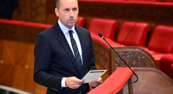 Amine Tehraoui, ministre de la Santé et de la Protection sociale, à la Chambre des représentants. Crédit : MAP