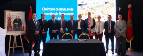 MEDZ, à travers sa filiale AFZI, a signé avec la Facilité Investissements pour l’Emploi (IFE) – filiale de la KfW Banque de Développement – une convention de financement portant sur le projet « Ateliers relais AFZ »