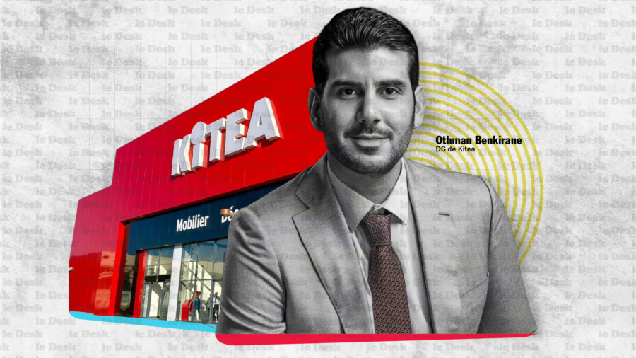 Othmane Benkirane, patron de Kitea Group. Création : Ezzoubair Elharchaoui / Le Desk