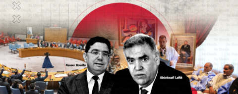 Nasser Bourita, ministre des Affaires étrangères et Abdelouafi Laftit, ministre de l'Intérieur.