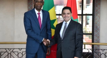 Le ministre des Affaires étrangères, Nasser Bourita, s'est entretenu aujourd'hui à Rabat avec le ministre de l'Intégration africaine, des Affaires étrangères et des Sénégalais de l'étranger de la République du Sénégal, M. Cheikh Niang
