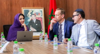 Délégation d'hommes d'affaires américains à Dakhla.
