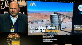 Benoit La Salle, CEO de Aya Gold & Silver.