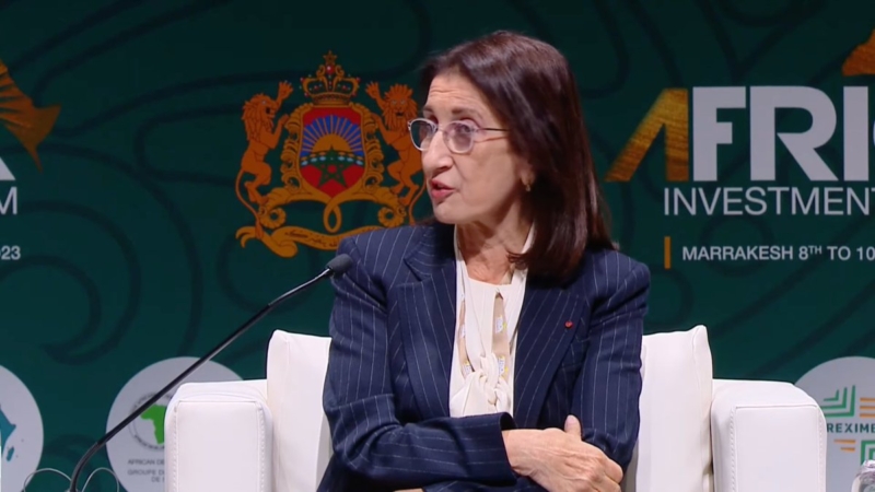 Amina Benkhadra, directrice générale de l'ONHYM. Crédit : DR