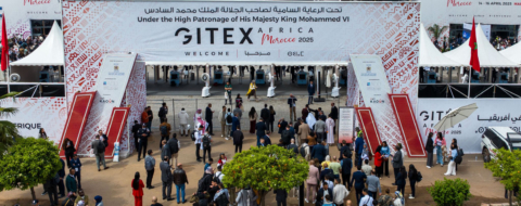 Lors de l'édition 2025 du Gitex Africa. Crédit : DR