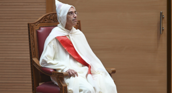 Hicham Balaoui en tant que procureur général du Roi près la Cour de cassation, président du ministère public. C