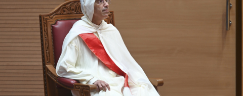 Hicham Balaoui en tant que procureur général du Roi près la Cour de cassation, président du ministère public. C