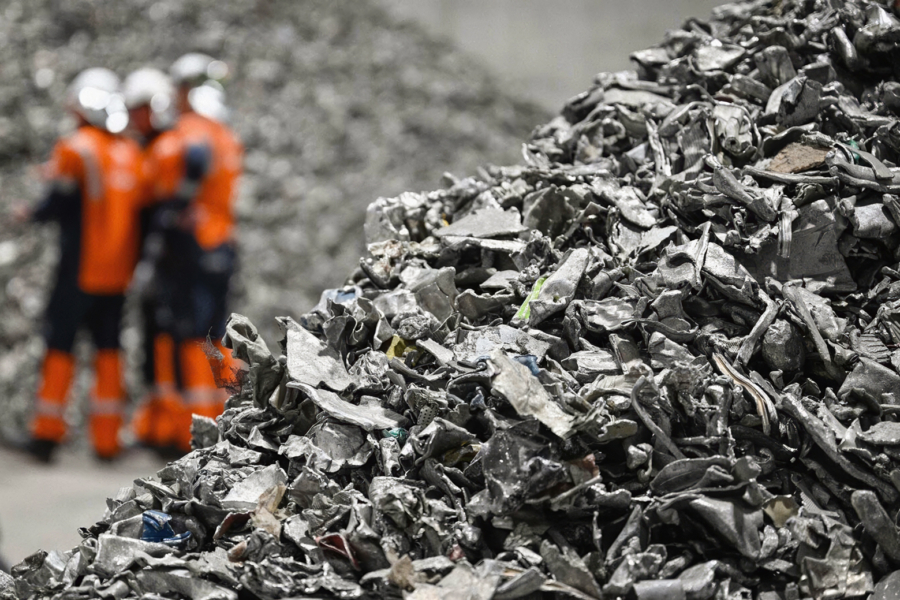 Du minerai de cuivre dans une unité minière (photo d'illustration).