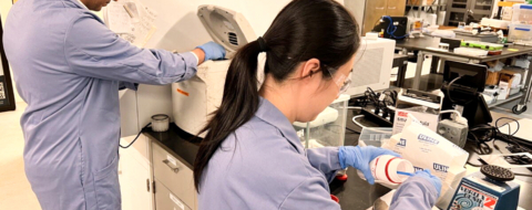 Chaitanya Sharma et Nan Wu, respectivement PDG et chercheur scientifique chez Nascent Materials