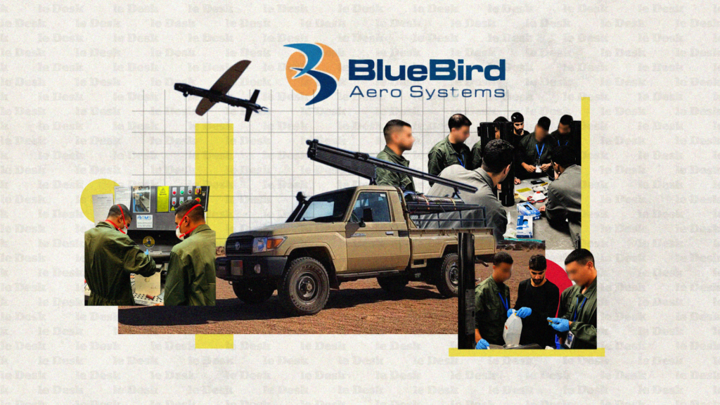 Le drone kamikaze Spy X de l'Israélien BlueBird sera produit au Maroc.
