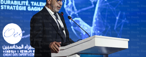 Faïçal Mekouar, président de l'Ordre des experts comptables. Crédit : Le Desk