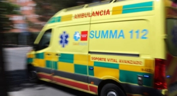 Une ambulance des services de secours espagnols (photo d'illustration)