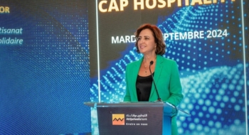 La ministre du Tourisme, de l’Artisanat et de l’Économie Sociale et Solidaire, Fatim-Zahra Ammor. Crédit: DR.