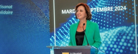 La ministre du Tourisme, de l’Artisanat et de l’Économie Sociale et Solidaire, Fatim-Zahra Ammor. Crédit: DR.