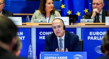 Le commissaire européen à la pêche, Costas Kadis