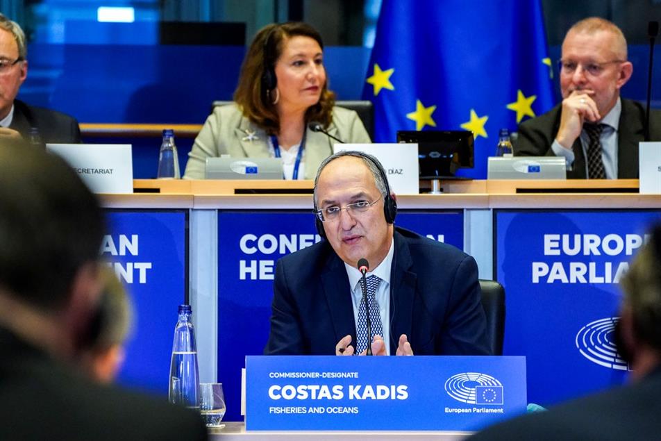 Le commissaire européen à la pêche, Costas Kadis