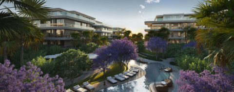 Une vue numérique du projet Elie Saab à Casablanca.