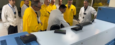 Une équipe d'experts de l'Agence internationale de l'énergie atomique (AIEA) en visite au réacteur de recherche TRIGA Mark II de Maâmora.