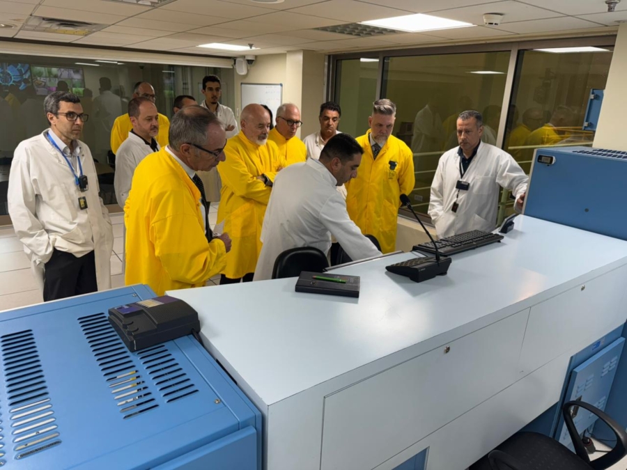 Une équipe d'experts de l'Agence internationale de l'énergie atomique (AIEA) en visite au réacteur de recherche TRIGA Mark II de Maâmora.