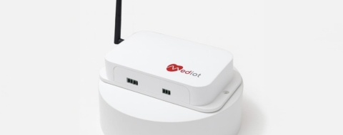 Le boîtier électronique HC+ développé par Mediot Technology. Crédit : Mediot Technology