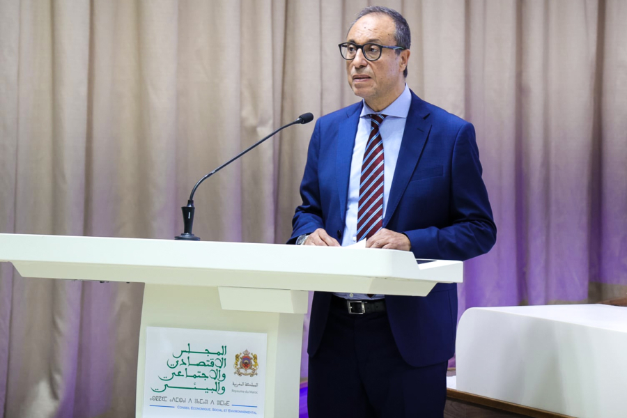 Abdelkader Amara, président du Conseil économique, social et environnemental (CESE).