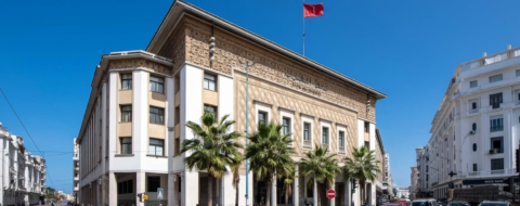 La succursale casablancaise de Bank Al-Maghrib. Crédit : Mohamed Drissi K. / Le Desk