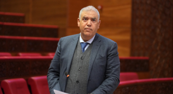 Abdelouafi Laftit, ministre de l'Intérieur à la Chambre des conseillers le 9 décembre 2025