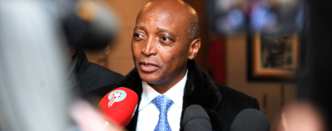Patrice Motsepe, président de la Confédération africaine de Football (CAF). Crédit : MAP